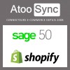 Connecteur GesCom Sage 50 / Shopify - Abonnement annuel