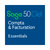 Sage 50 Ciel Compta + Gestion - Essentials - Abonnement annuel - FEC et loi Anti-Fraude - Compatible à partir de Windows 10