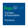 Sage 50 Ciel Compta + Gestion Premium (Evolution) - Abonnement annuel - AntiFraude - Compatible à partir de Windows 10