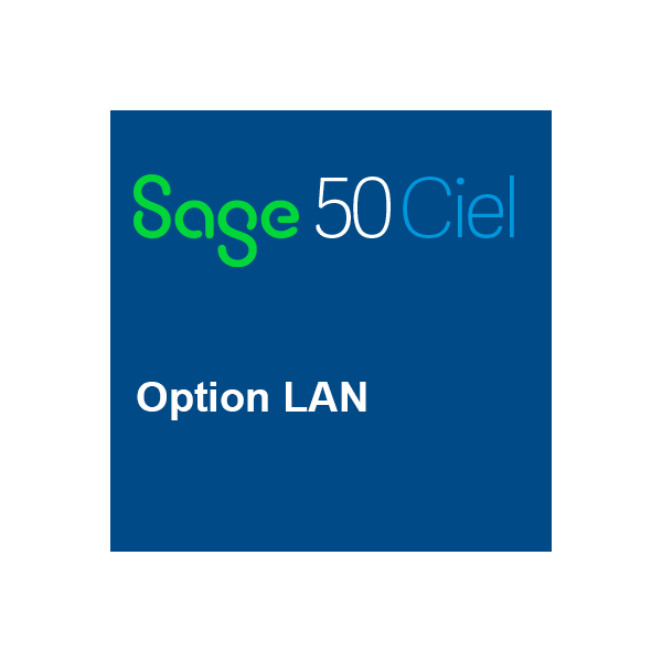 Option LAN pour Sage 50