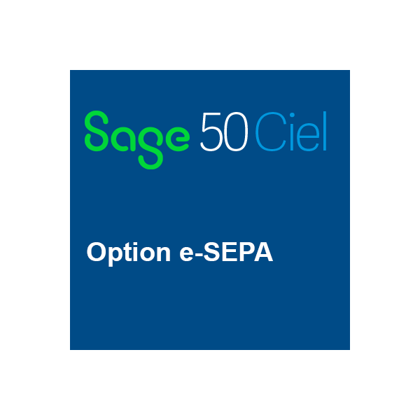 Option e-SEPA pour Sage 50