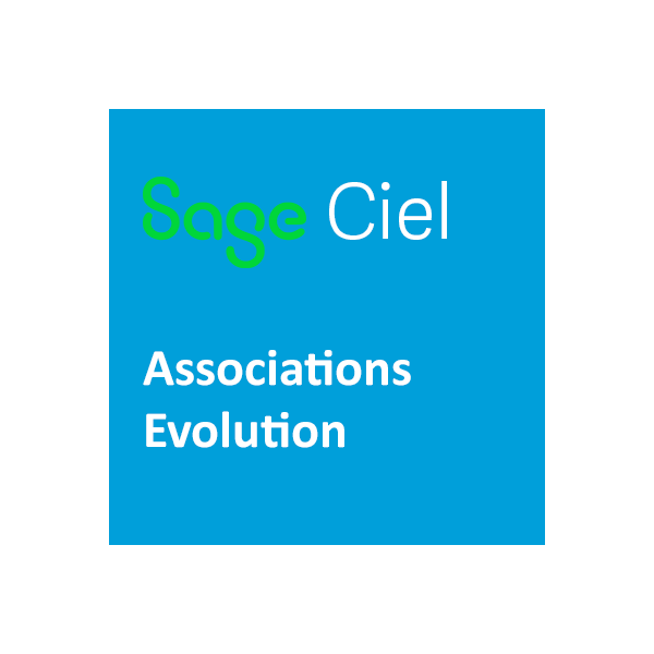 CIEL Associations Evolution v14 avec Abonnement - Compatible à partir de Windows 10