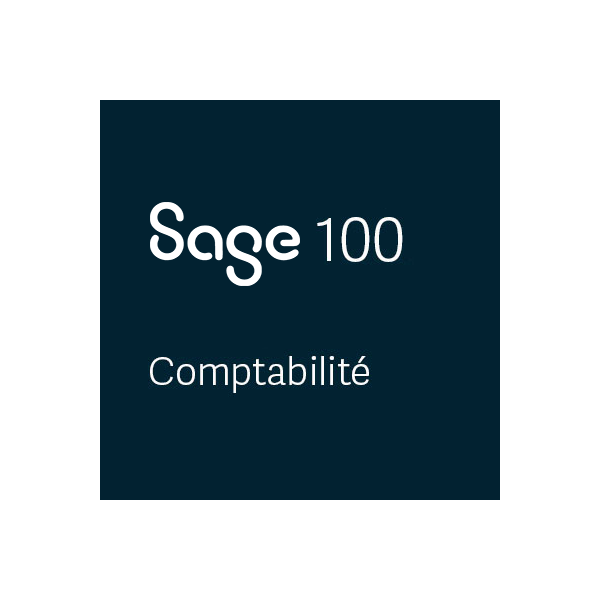 Sage Compta 100 Essentials - Classic - SQL Expess DSU avec FEC - Abonnement 1 an