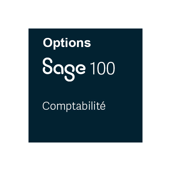 Options pour Sage Compta 100 DSU - Abonnement 1 an