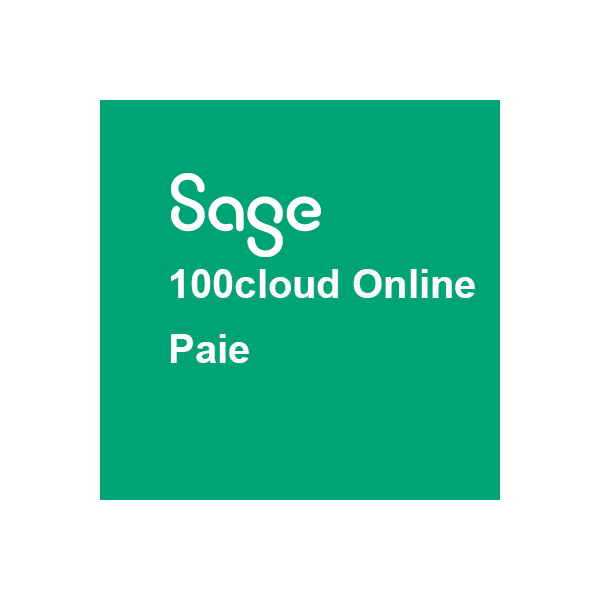 Sage 100cloud Paie Online - Cloud - SaaS - Full Web