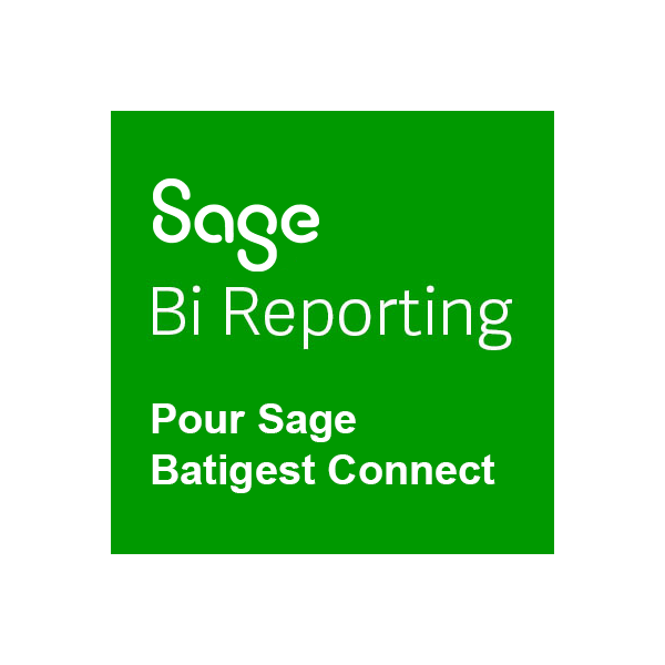 Sage Bi Reporting Option pour Batigest Connect API Bâtiment - Assistance et Télémaintenance - Abonnement 1 an