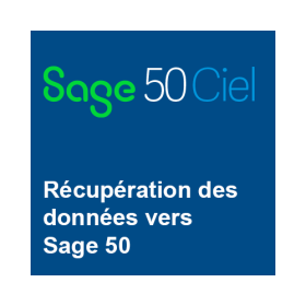 Récupération de données vers Sage 50