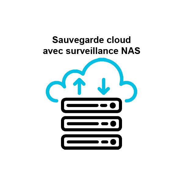 Sauvegarde cloud avec surveillance de votre NAS SYNOLOGY