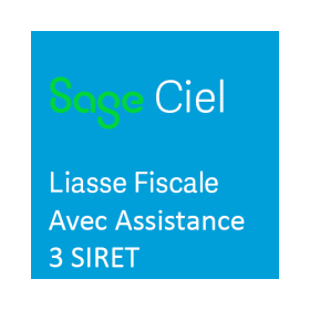 Sage 50 - CIEL Liasse Fiscale 2026 pour les Bilans 2025 2024 avec 3 SIRET