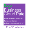 Sage Business Cloud Paie - SBCP - SAAS - Full web avec coffre fort - Abonnement Paye - 21 à 30 salariés - Sans Assistance
