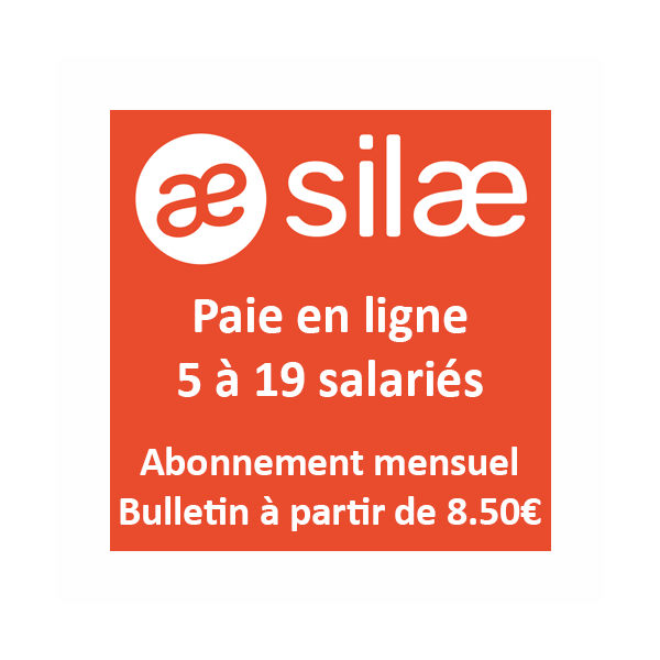 Silae Paie Logiciel de paye en ligne avec coffre fort - SAAS - 5 à 19 salariés - Avec assistance et télémaintenance